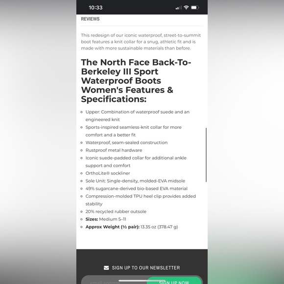 Northface boots - Picture 6 of 6